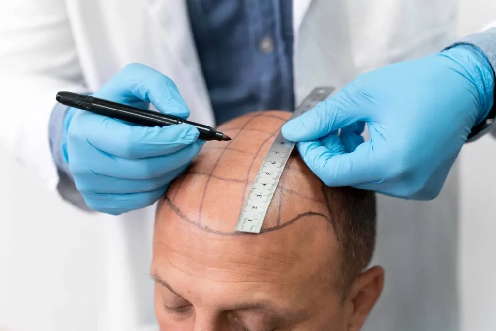 male hair loss causes