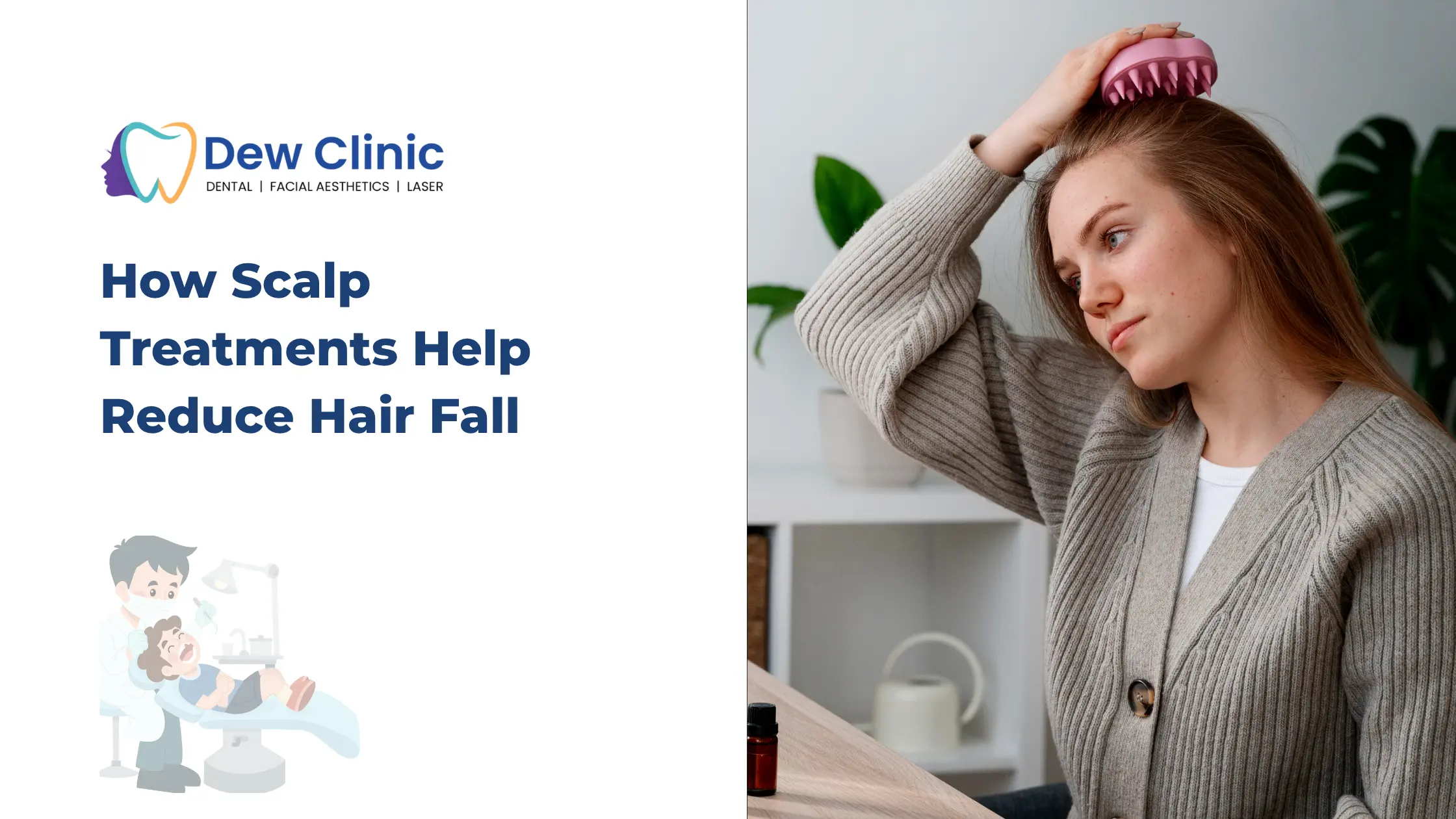 How Scalp Treatments Help Reduce Hair Fall