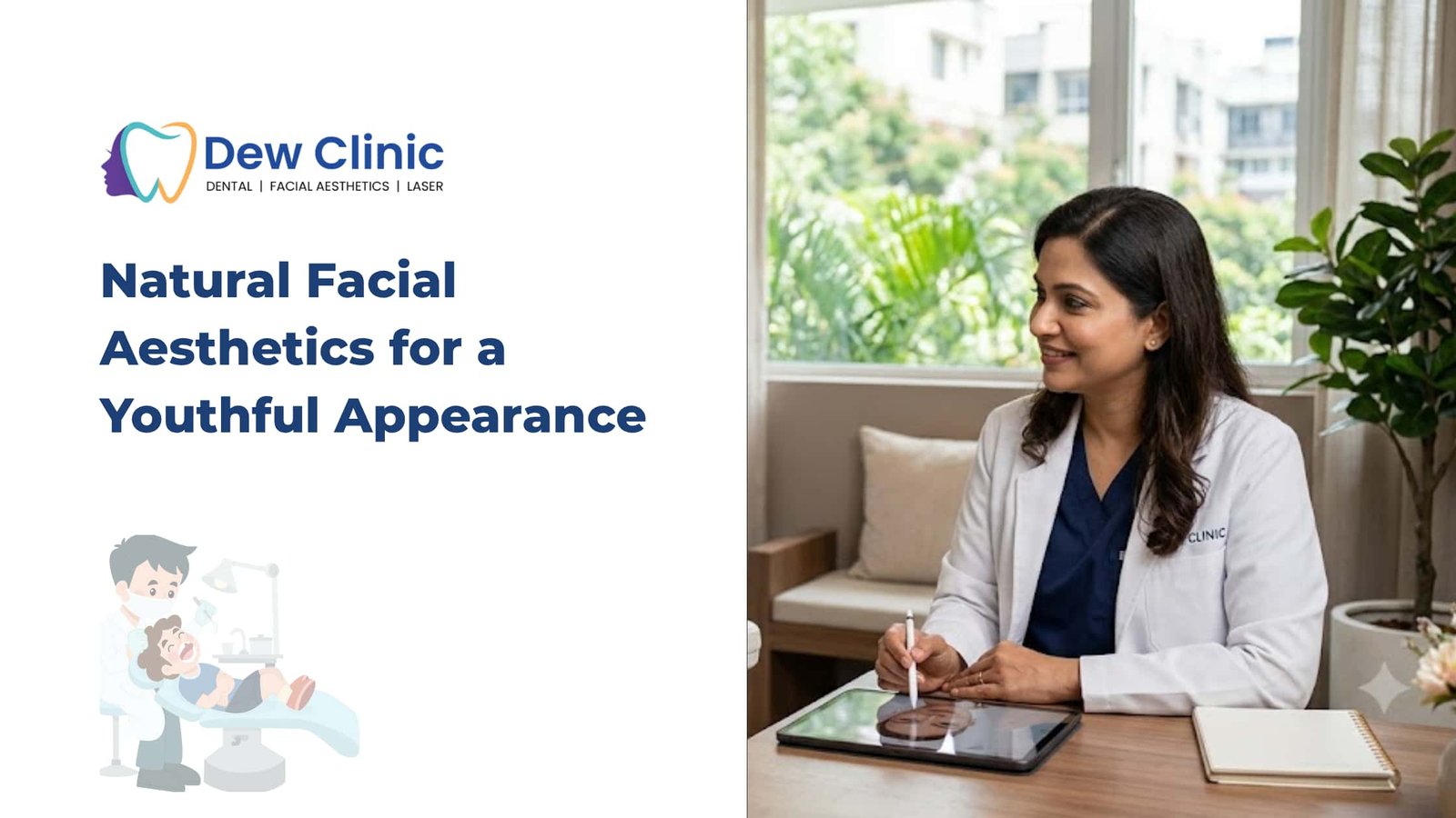 Facial aesthetics service in Chennai for youthful appearance at Dew Clinic