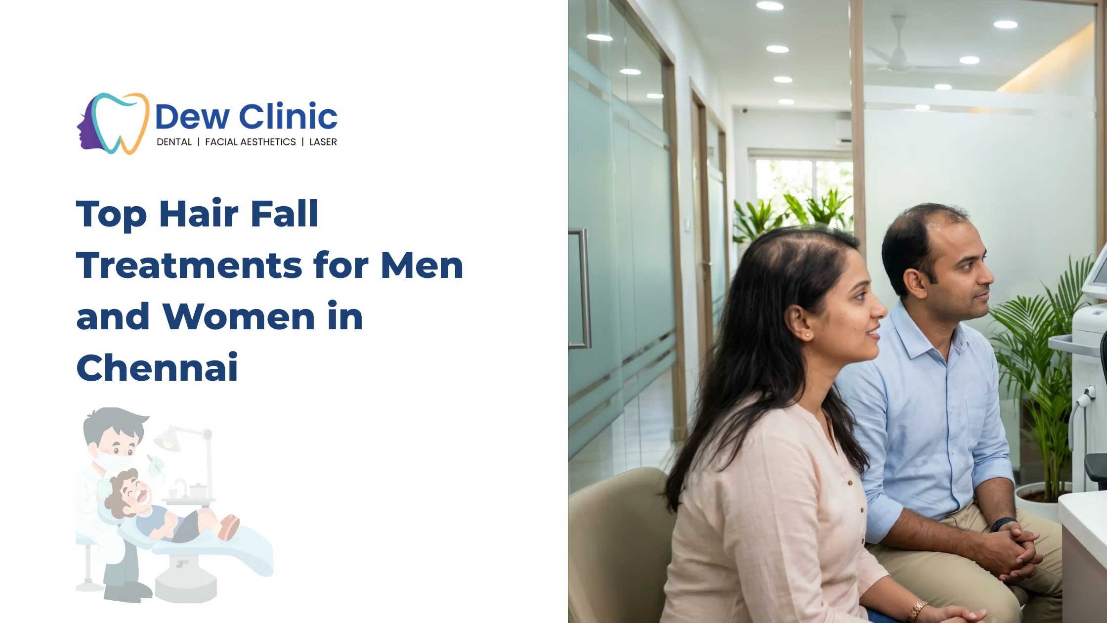 Top Hair Fall Treatments for Men and Women in Chennai