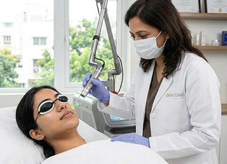 Skin laser treatment in Chennai for smooth and clear skin without surgery