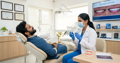 Smile correction in Chennai for a confident smile at Dew Clinic