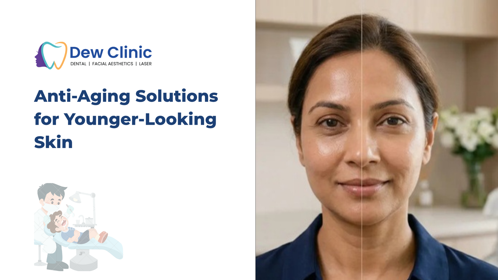 Facial rejuvenation treatment for younger-looking skin at Dew Clinic Chennai